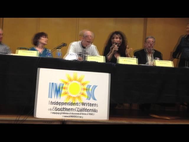 Karen Kondazian discusses The Whip at the Independent Writers of Southern California Panel