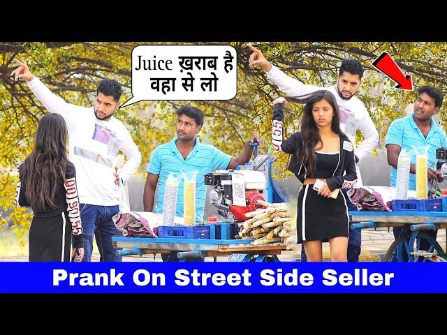 Prank On Street Side Seller with Twist |  Prakash Peswani Prank |