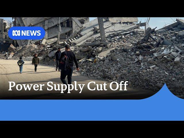 Israel chokes power supply to Gaza ahead of truce talks | ABC NEWS