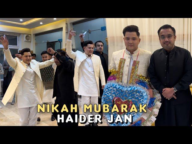 Nikah & Engagement Ceremony of Ali Haider - A Hazara YouTuber ️ || Abuzer Ali Hazara Vloges 