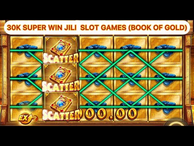 30K Win Hot Popular Slot Jili Games Play  (book of gold)