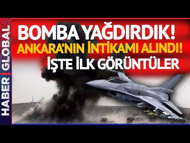 Türkiye Ankara Saldırısının İntikamını Böyle Aldı! TSK Hainleri Böyle Vurdu!