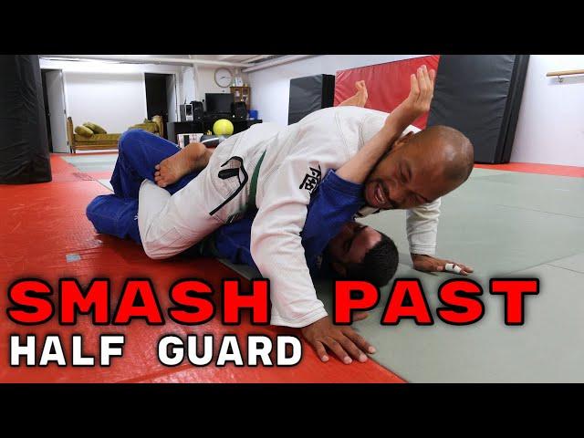 JUDO BASICS: HOW TO SMASH PAST HALF-GUARD (CHEST TO CHEST)