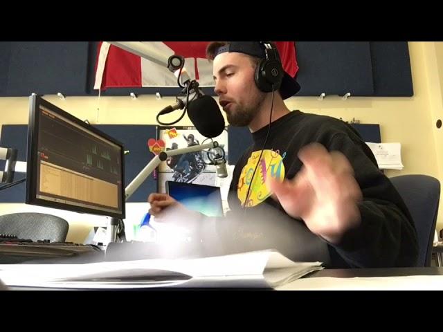 Dylan Langille Video Aircheck ROCK STATION CIJK FEB 24th 2018