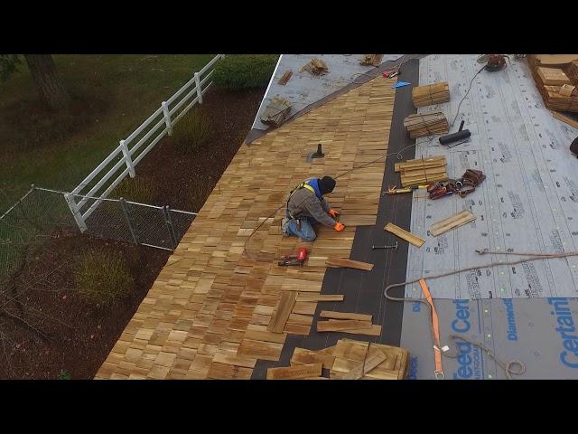 Professional Cedar Shake Installation