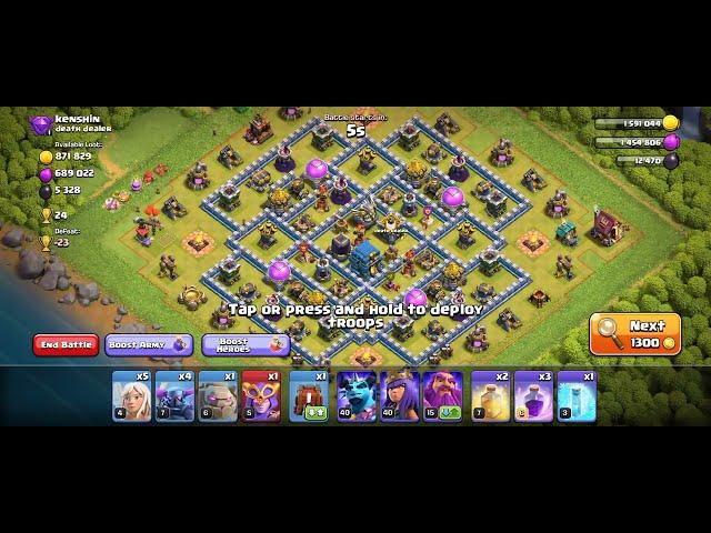 Best and MAX Loot Farming Attack Strategy #coc