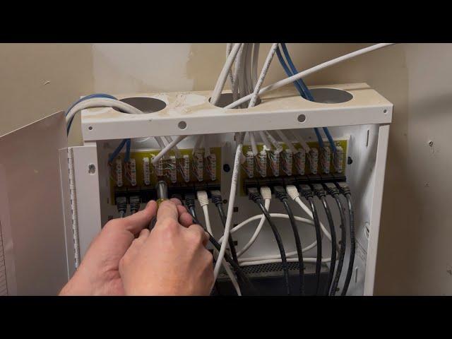 Running hard-wired Ethernet to a new room! | Home Improvement Project!