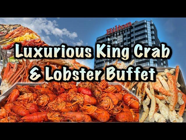 Cafe Sierra's Luxurious KING CRAB and LOBSTER Buffet