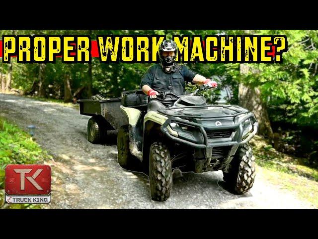 A True Workhorse? 2023 Can-Am Outlander PRO HD5 Work Review