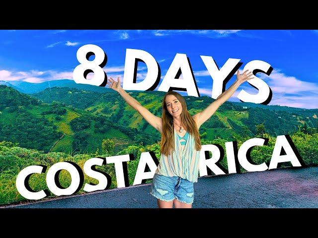 See Costa Rica in 2024 | 8 Day Road Trip