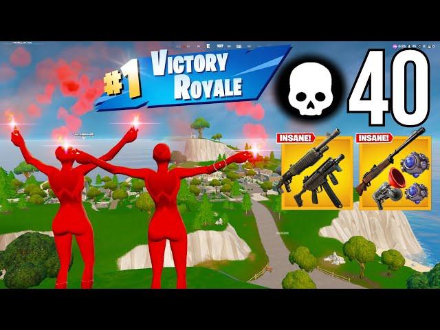 40 Elimination Duo Vs Squads " Build " Gameplay(NEW GAMEMOD!! Fortnite Reload )