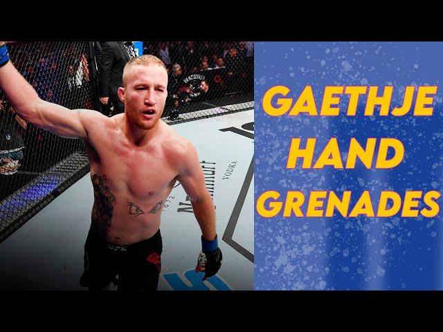 Justin Gaethje UFC knockouts but they get increasingly more devastating