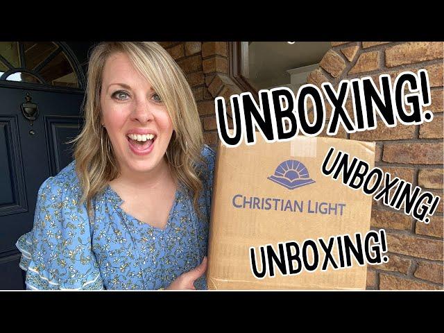 UNBOXING CHRISTIAN LIGHT EDUCATION HAUL || New curriculum for third, sixth, eighth, & tenth graders