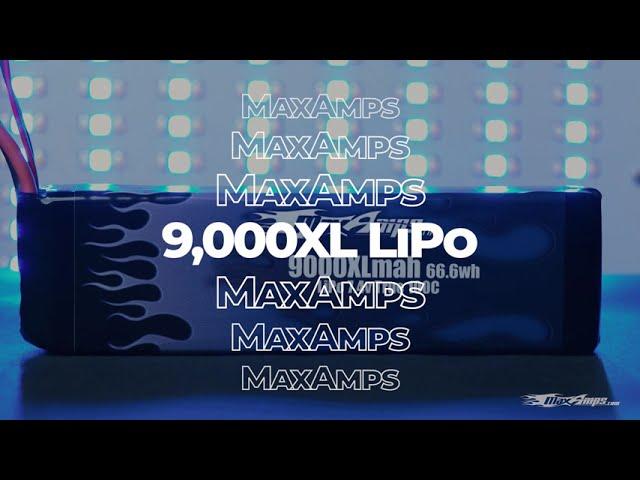 MaxAmps LiPo 9000XL 2S 7.4v Battery Pack for Drag Slash