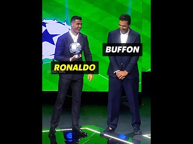 Ronaldo apologized Buffon 