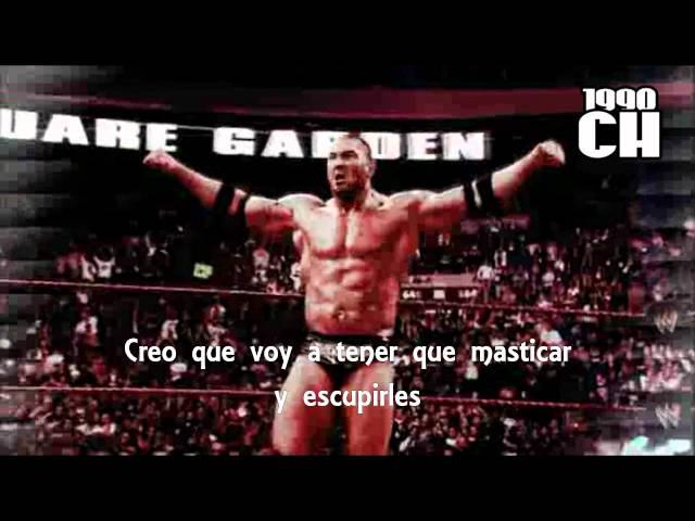 WWE Batista Cancion Subtitulada