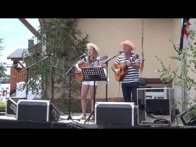 Lord of the Dance cover by "Helmut & Emily" Mühlenfest Niederzerf 2015