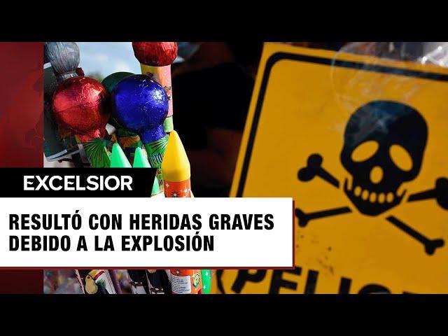 Joven pierde un ojo por explosión de cohete ‘Garra de tigre’ en Sinaloa