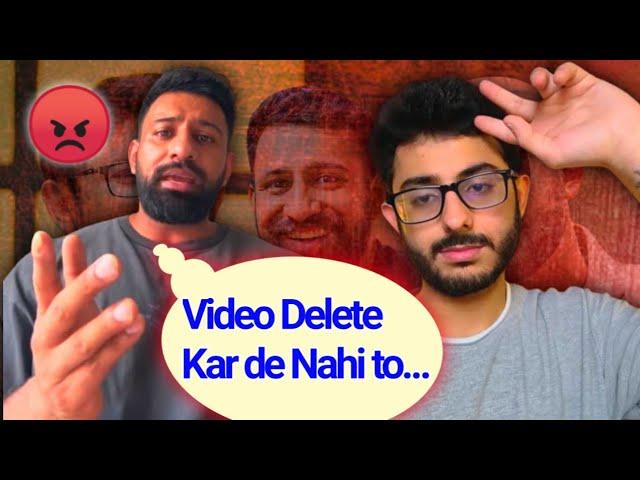 Rajat Dalal reaction on Carryminati roast video ! Carryminati vs Rajat Dalal