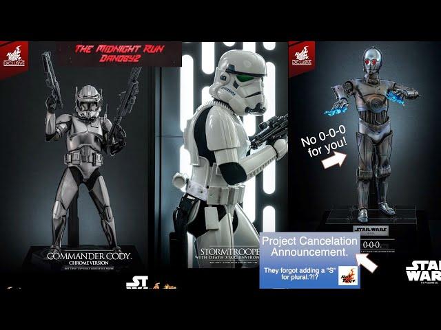 Midnight Run Part 2 Hot Toys Star Wars Announcements & More! Droids Stormtroopers and Chrome oh My!