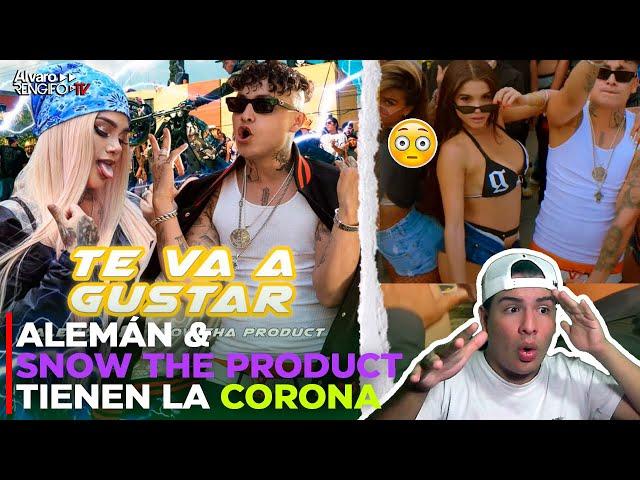 REACCIÓN Aleman & Snow Tha Product - Te Va a Gustar (Video Oficial)