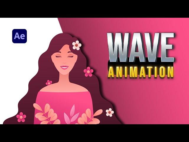 After Effects Tutorial | wave warp in motion graphics