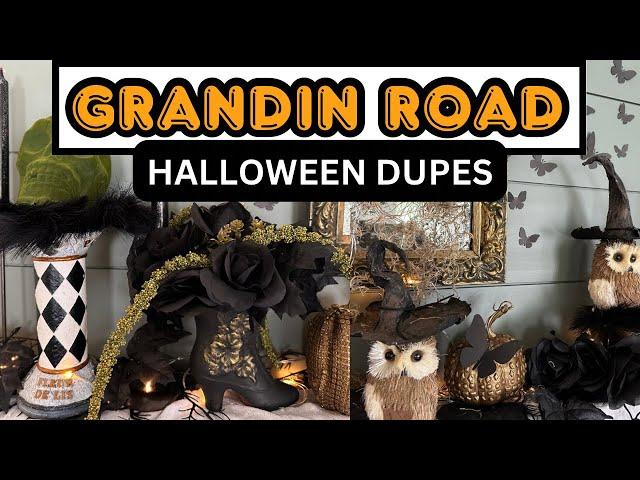 Dark and Moody Halloween DIYs | Grandin Road Dupes