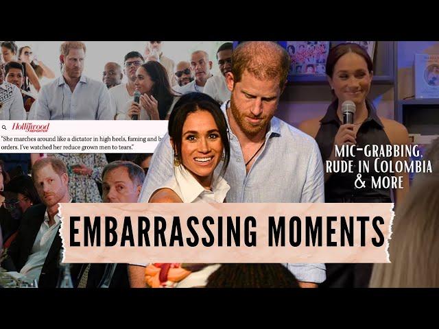 Meghan Markle & Prince Harry's EMBARRASSING Behavior in Colombia and more