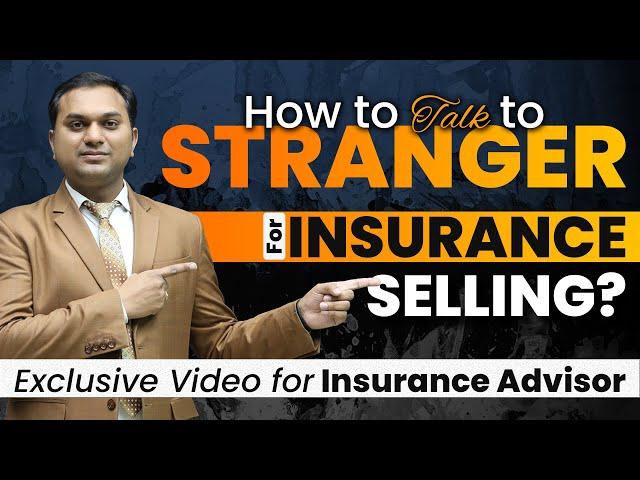 How To Sell Insurance To Stranger? | Insurance Concept Presentation | Rahul Jain Insurance Guru