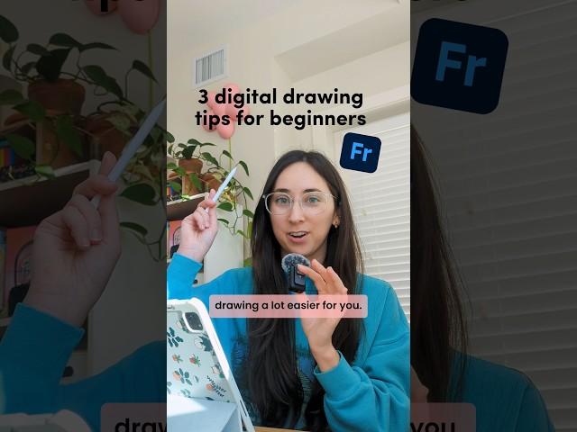 3 tips that will make drawing in #adobefresco a lot easier (beginner friendly) ️