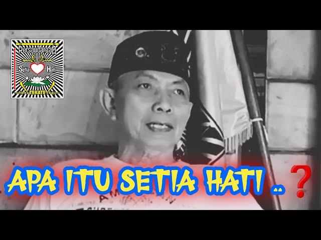 MAKNA SETIA HATI OLEH MAS SAKTI TAMAT