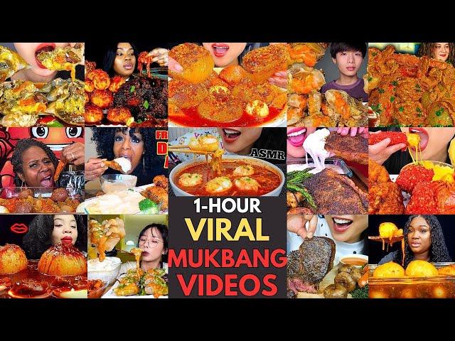 ️1-HOUR VIRAL MUKBANG VIDEOS | FOOD CHALLENGE! | MUKBANG COMPILATION ️