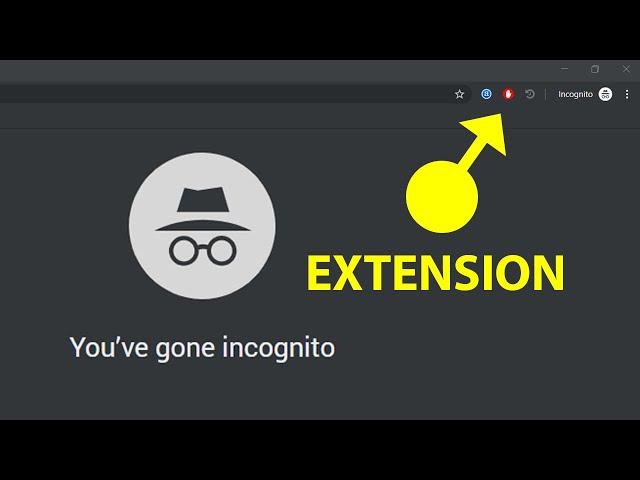 Enable Extensions In Incognito Mode on Google Chrome