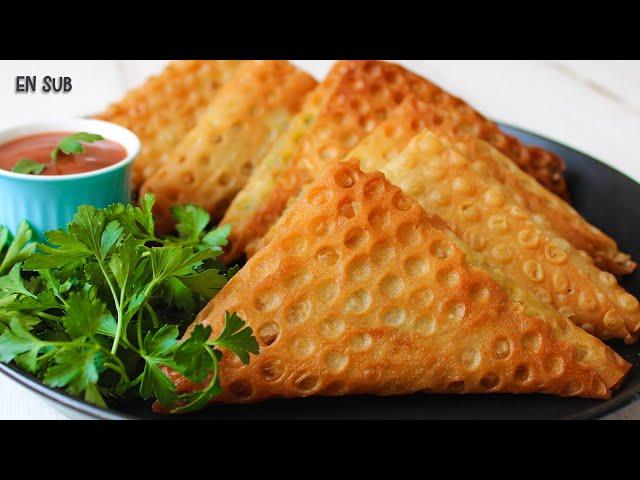 سمبوسه اصیل جنوبی ، یک غذای ساده و خوشمزه | Easy Recipe Of Samosa