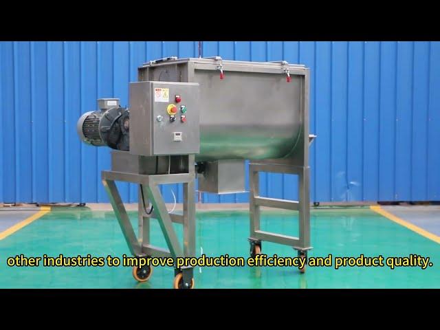 Automatic lifting hopper mixer