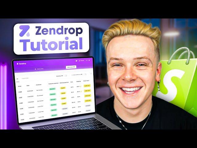 Zendrop Shopify Dropshipping Tutorial (2024)