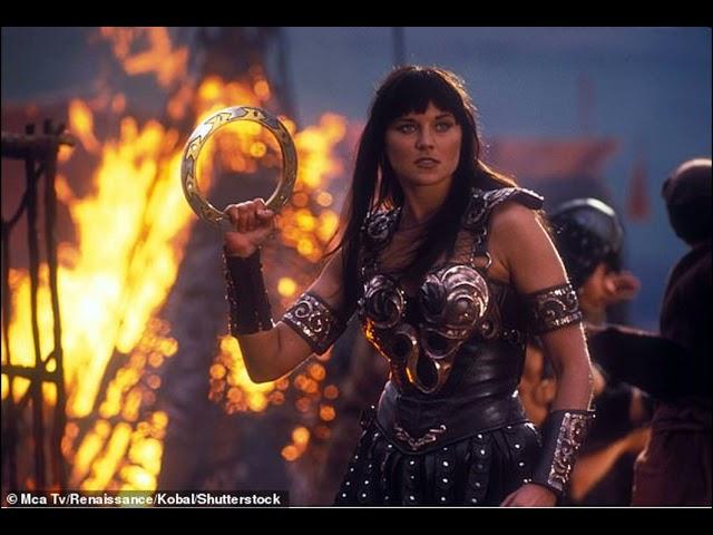 Xena doesn't look like this anymore! Lucy Lawless looks very different during Aussie TV appearance