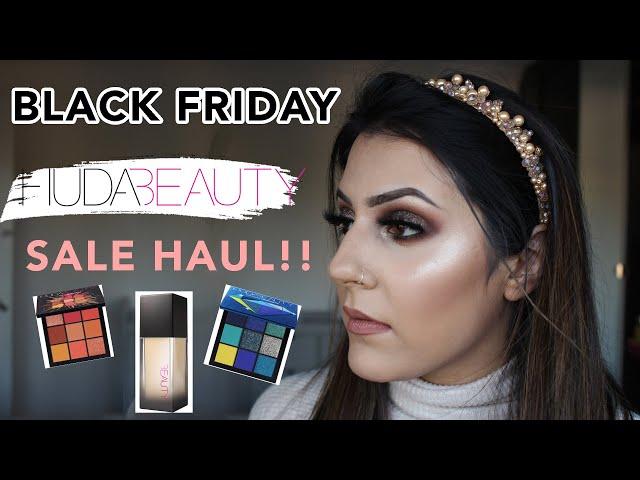 Huda Beauty Black Friday Haul