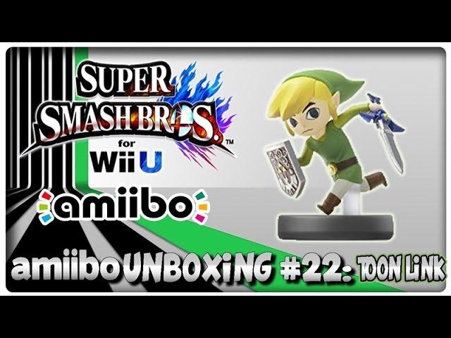Amiibo Unboxing #22: Toon-Link + Super Smash Bros. U & Hyrule Warriors Features