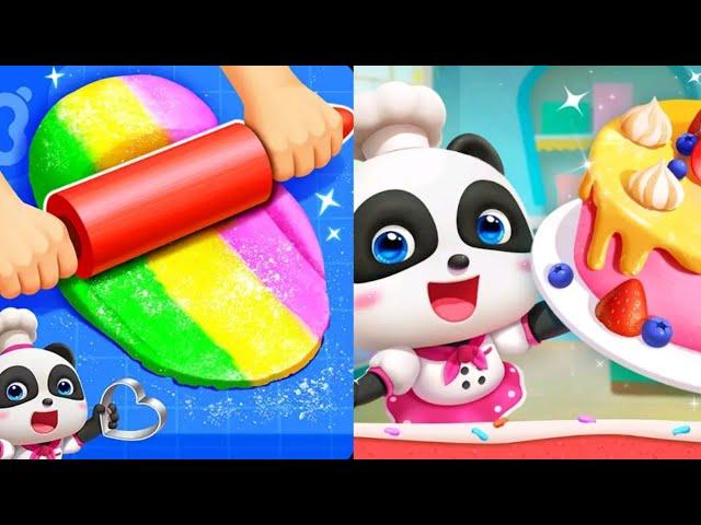 "Cooking Fun with Baby Panda: Bake Soup Adventure!  | Kids Cooking Game"  #kidscooking #pandach3f