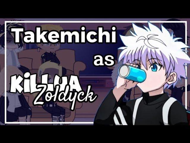 •Tokyo Revengers react to Takemichi// Takemichi as Killua Zoldyck• WIP