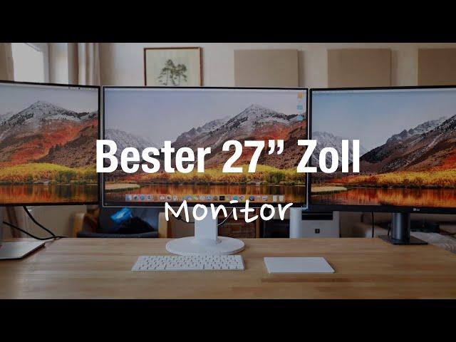 Vergleich bester 27 Zoll Monitor? Darauf musst du achten!