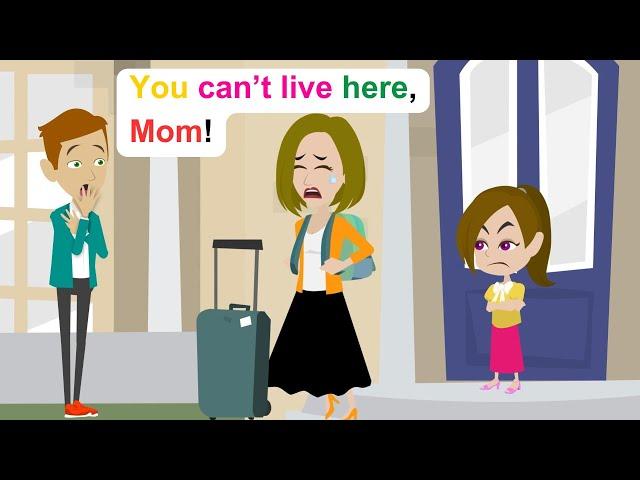 Ella's mother is kicked out of her house - Comedy Animated Story - Ella English