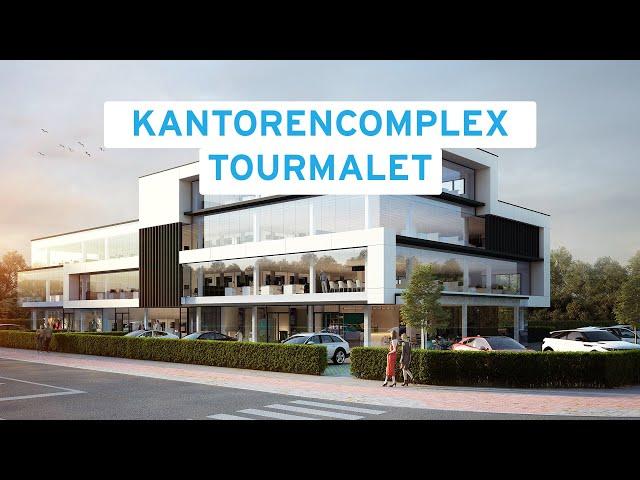 Nieuwbouw kantorencomplex Tourmalet te Gistel