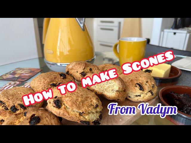 How to make scones