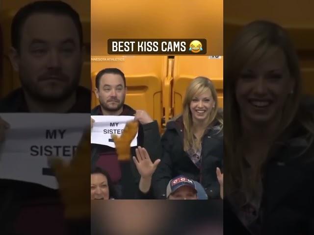 The best kiss cam reactions 