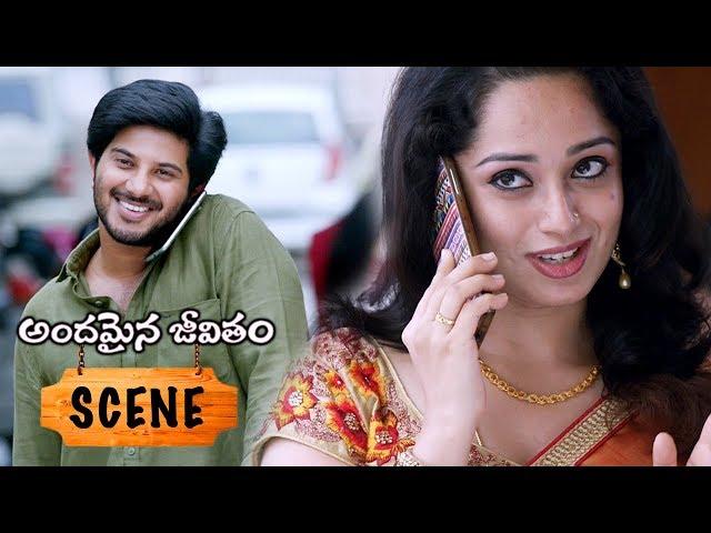 Andamaina Jeevitham Scenes - Mayor Husband Takes Bribe - Dulquer Salman Starring At Girls On Road