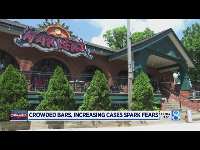 Will COVID-19 cases linked to crowded bars lead to closure order?