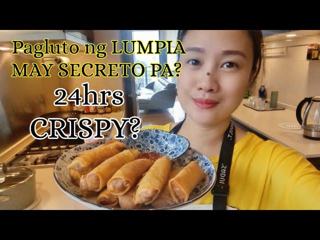 Secret sa pagluto ng Shanghai || Crispiness 24hrs