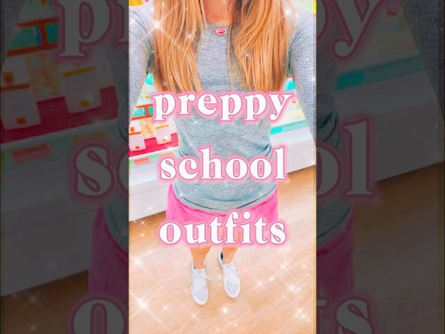 preppy school outfits!! #preppy #blowup #outfits #school #youtubeshorts #fyp #taylorswift